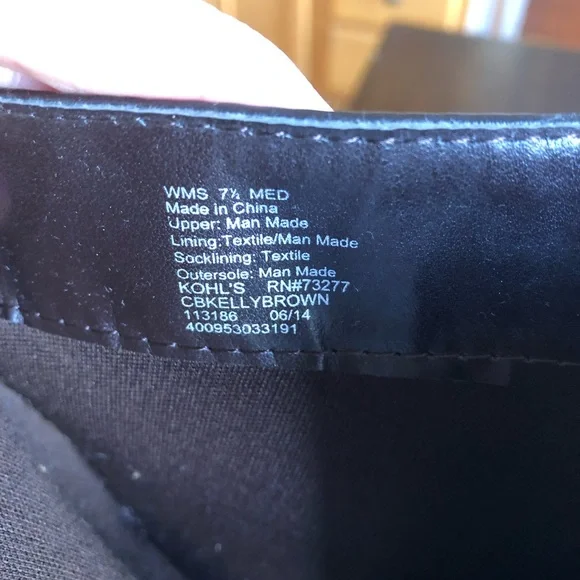 Kohl’s Brown knee-high faux leather boots - Picture 16 of 16